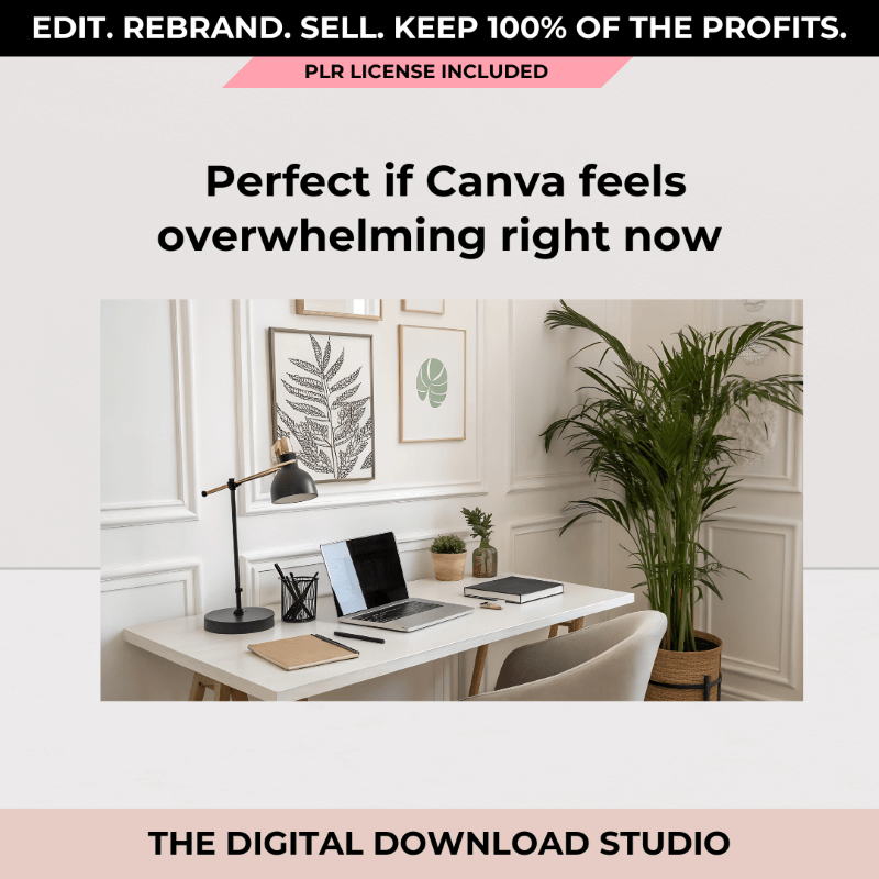 Canva Crash Course (Beginner Edition) - The Digital Download Studio