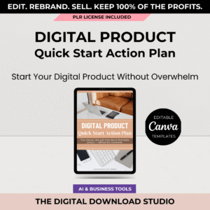 Digital Product Quick Start Action Plan (1)