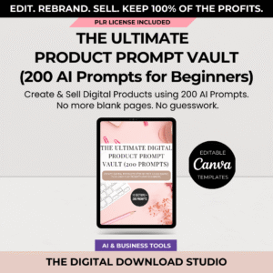 The Ultimate Digital Product Prompt Vault (1)