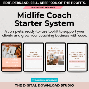 Midlife Coach Starter System - The Digital Download Studio